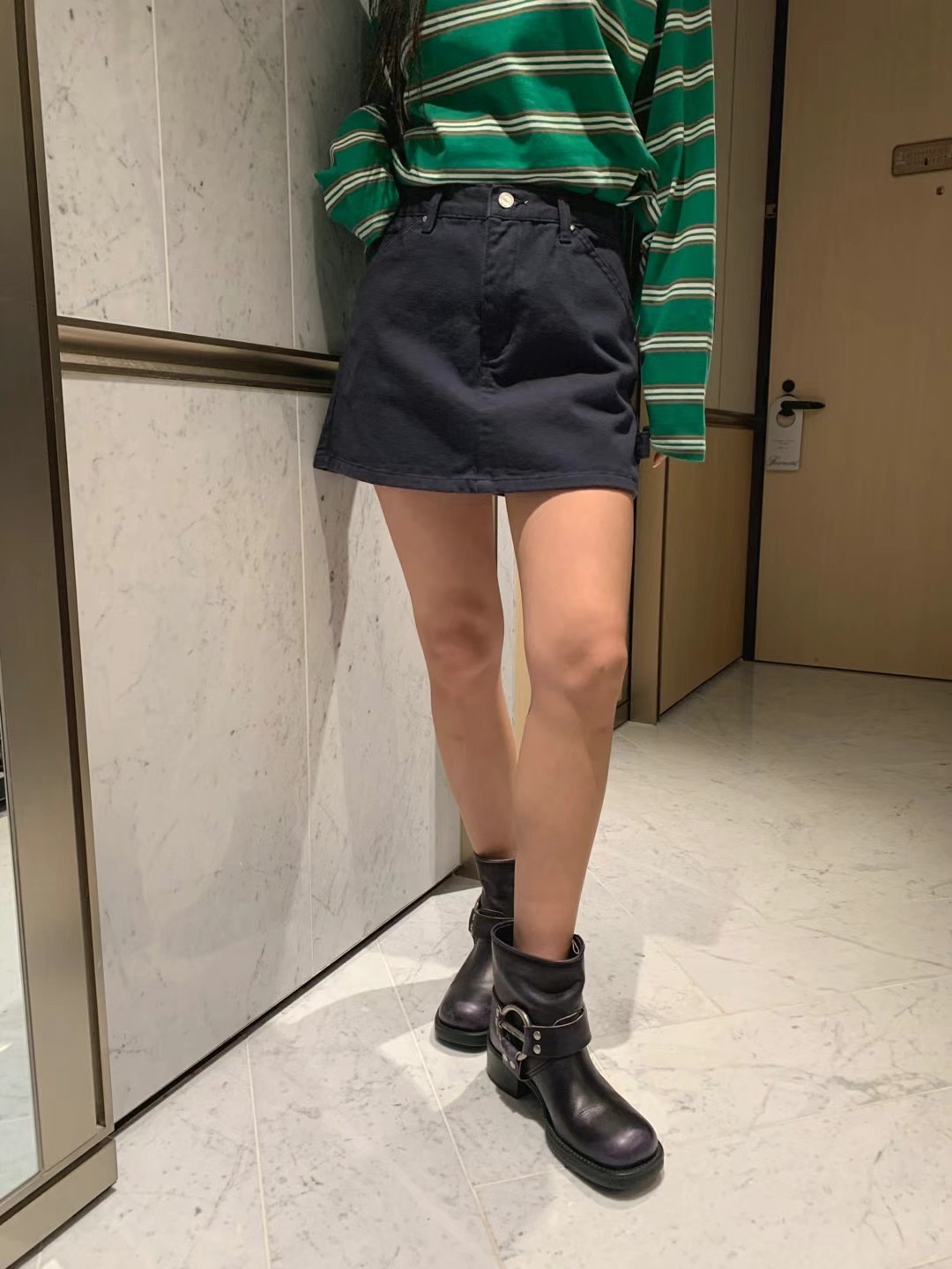 FORMAL直郵韓國代購㊣女裝新款休閑熱賣推薦時尚職業人氣短裙FORMAL短裙