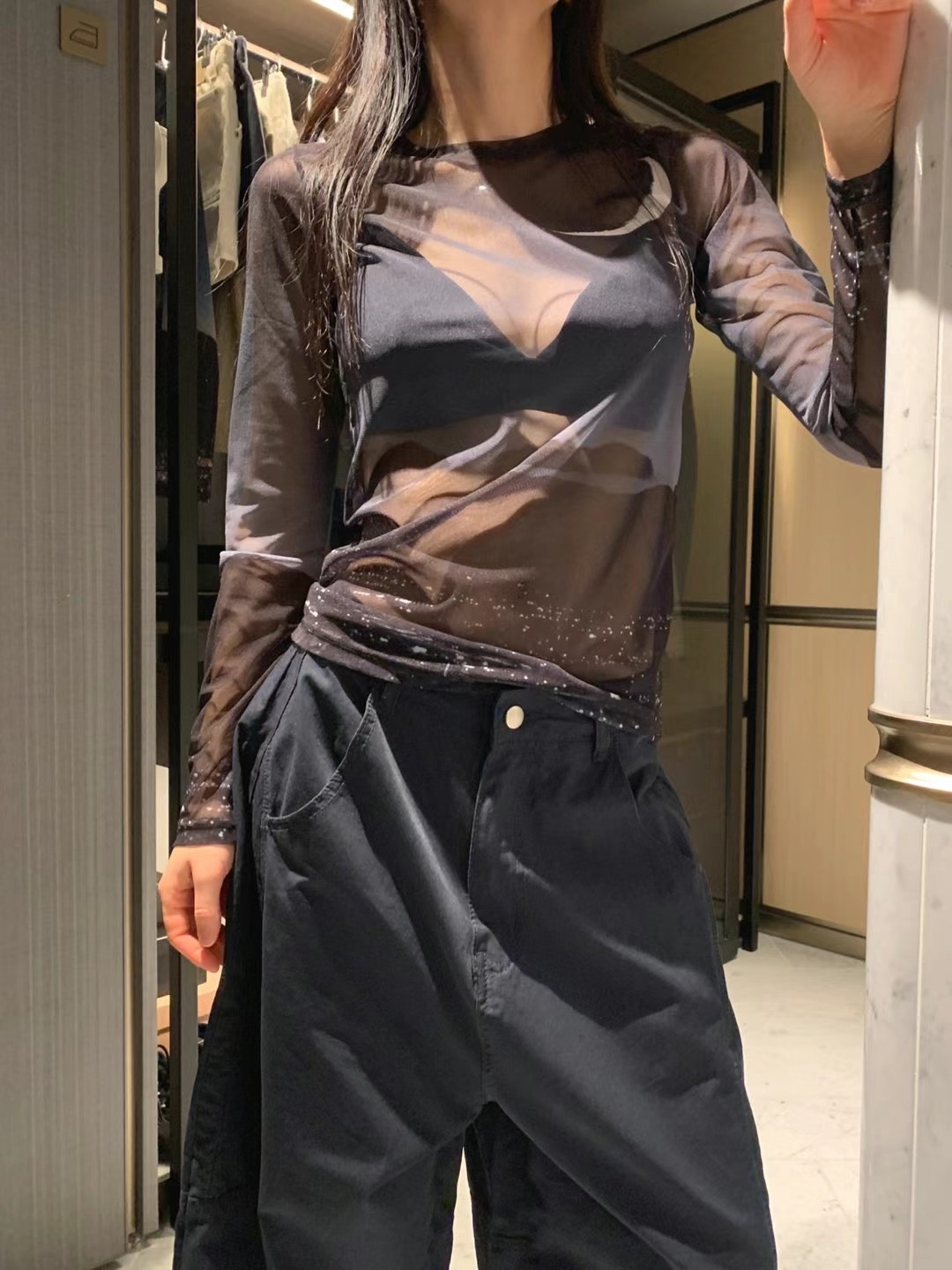 FORMAL韓國直郵㊣女裝新款人氣休閑25春夏熱賣時尚推薦長袖T恤FORMAL長袖T恤