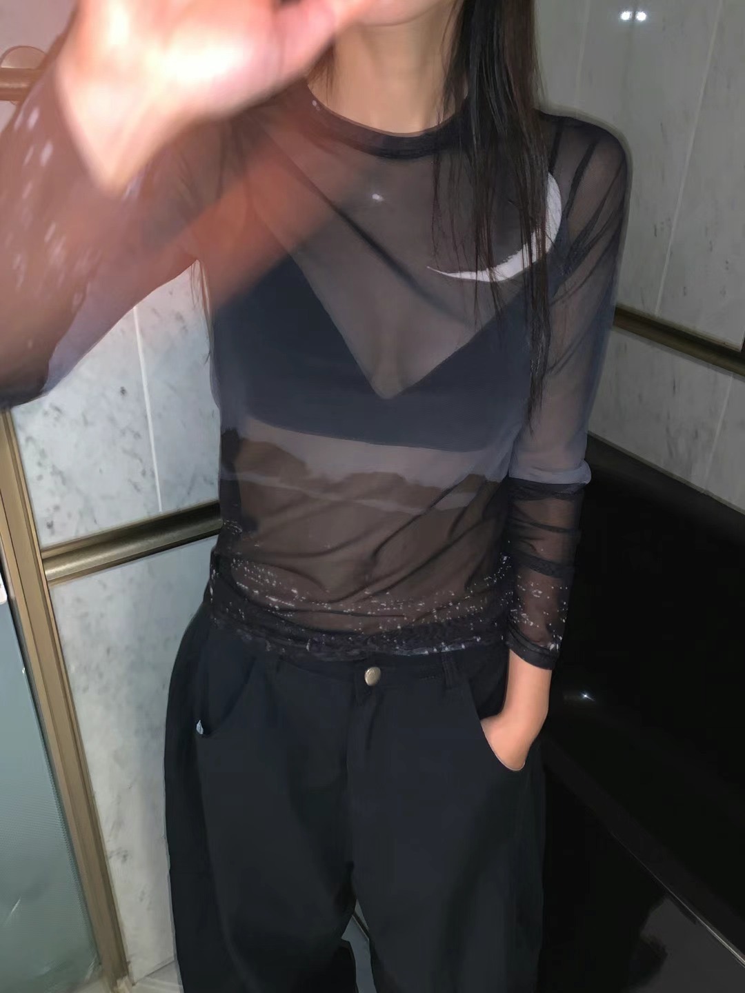 FORMAL韓國直郵㊣女裝新款人氣休閑25春夏熱賣時尚推薦長袖T恤FORMAL長袖T恤