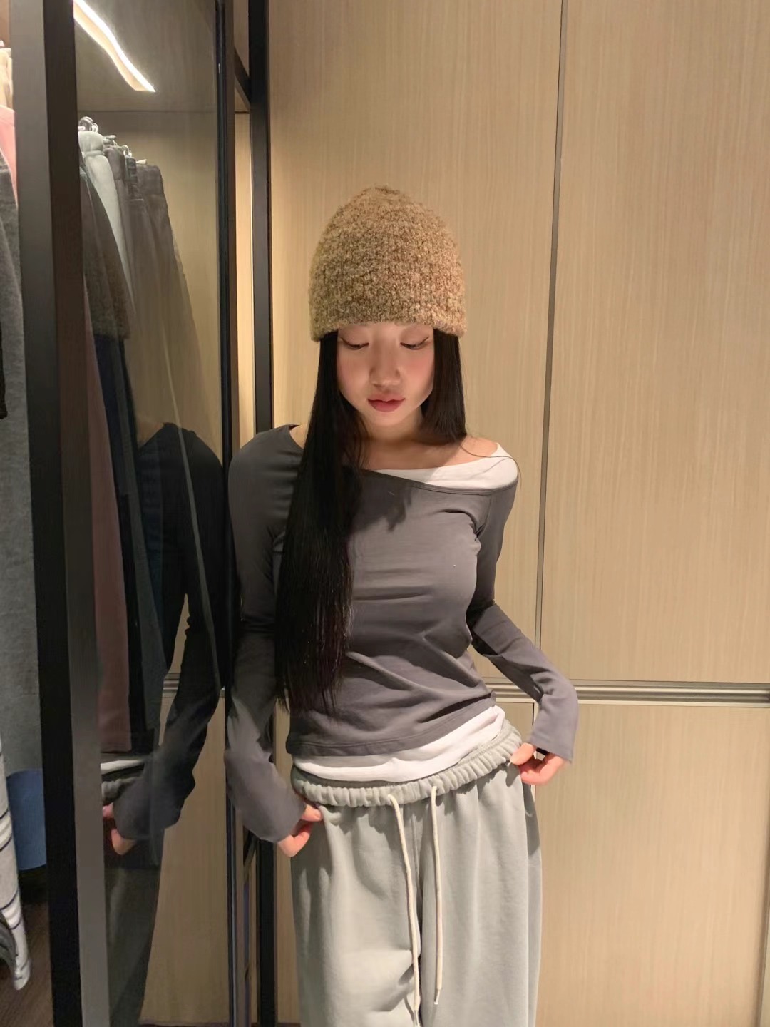FORMAL韓國直郵㊣女裝新品25春夏推薦休閑職業時尚熱賣長袖T恤FORMAL長袖T恤圖色2