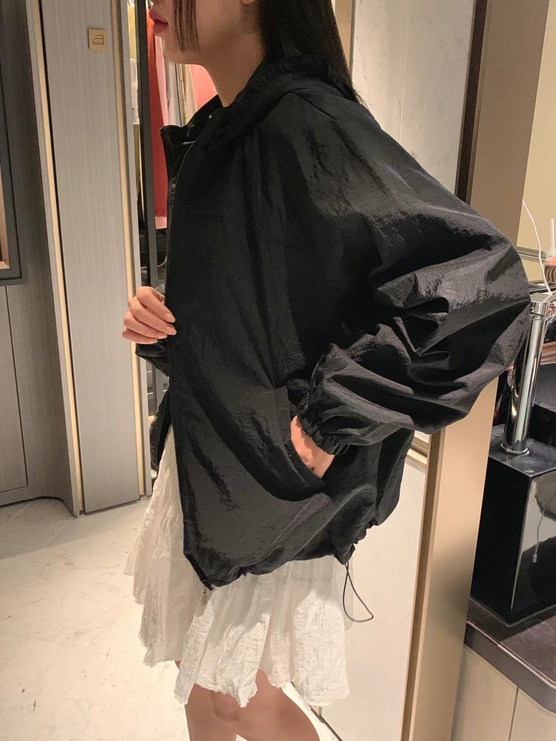 FORMAL韓國直郵㊣女裝新款時尚25春夏休閑推薦人氣夾克褶皺FORMAL夾克
