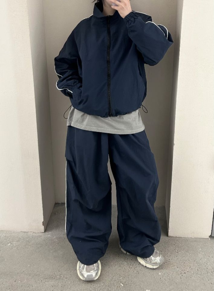HESTORY韓國直郵㊣東大門實拍女裝新品推薦人氣熱賣休閑褲拉鏈HESTORY休閑褲