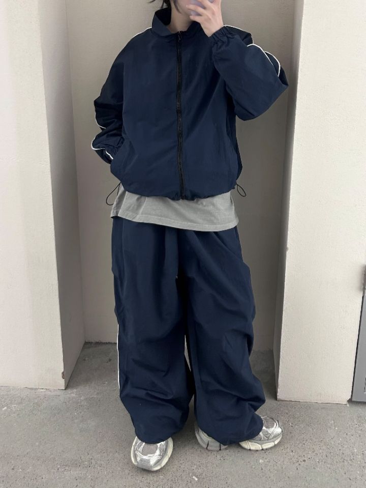 HESTORY韓國直郵㊣東大門實拍女裝新品推薦人氣熱賣休閑褲拉鏈HESTORY休閑褲