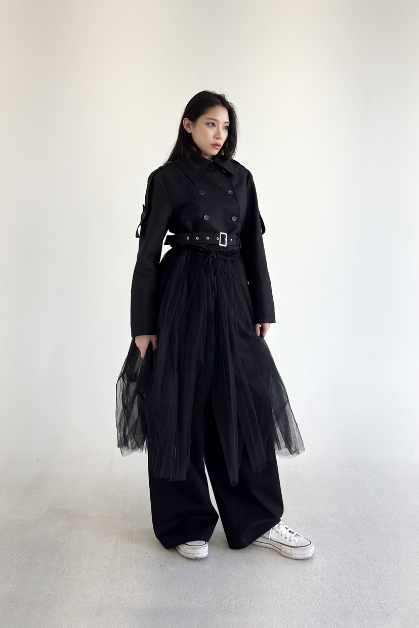 NOV7直郵韓國代購㊣女裝新品熱賣休閑25春夏推薦時尚連衣裙the ebony eyes/NOV7連衣裙