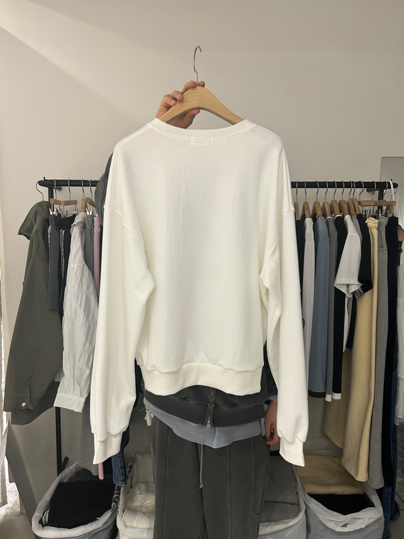 AS THOUGHT韓國直郵㊣東大門實拍女裝新品熱賣25春夏推薦衛衣AS THOUGHT衛衣