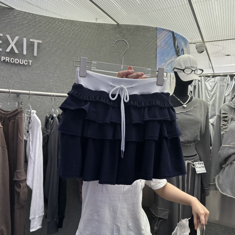 EXIT韓國直郵㊣東大門實拍女裝新品休閑25春夏熱賣職業裙褲EXIT裙褲圖色2