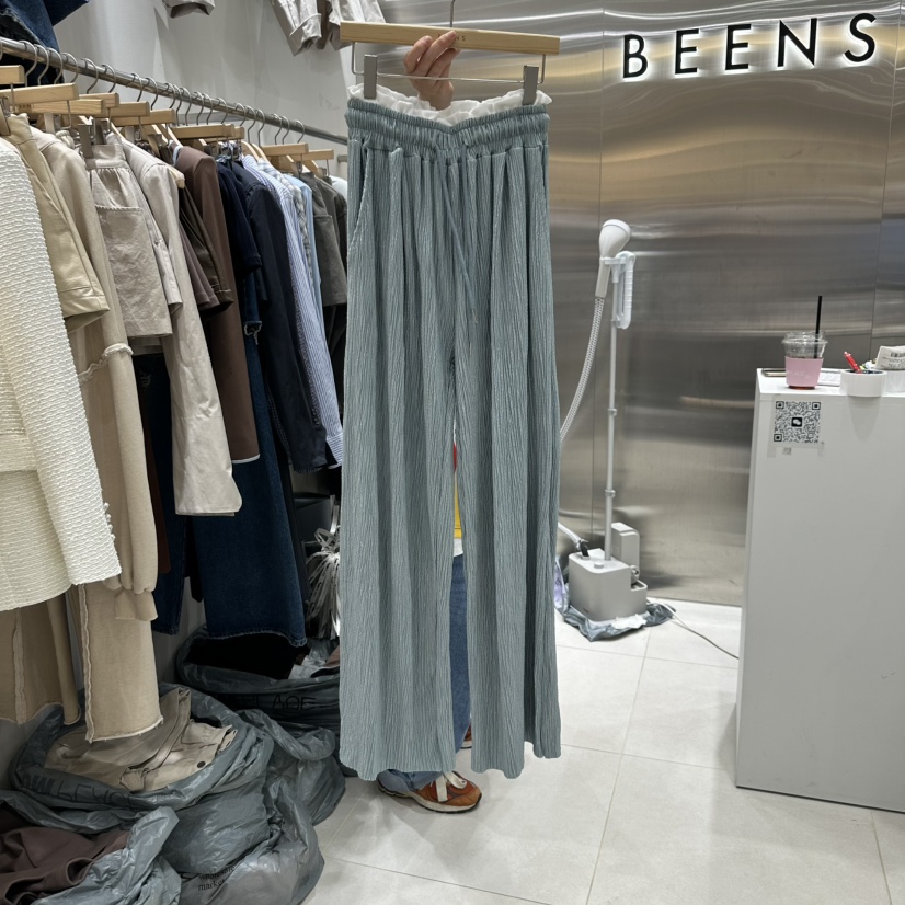 BEENS直郵韓國代購㊣女裝新品人氣熱賣休閑推薦職業25春夏休閑褲BEENS休閑褲圖色3