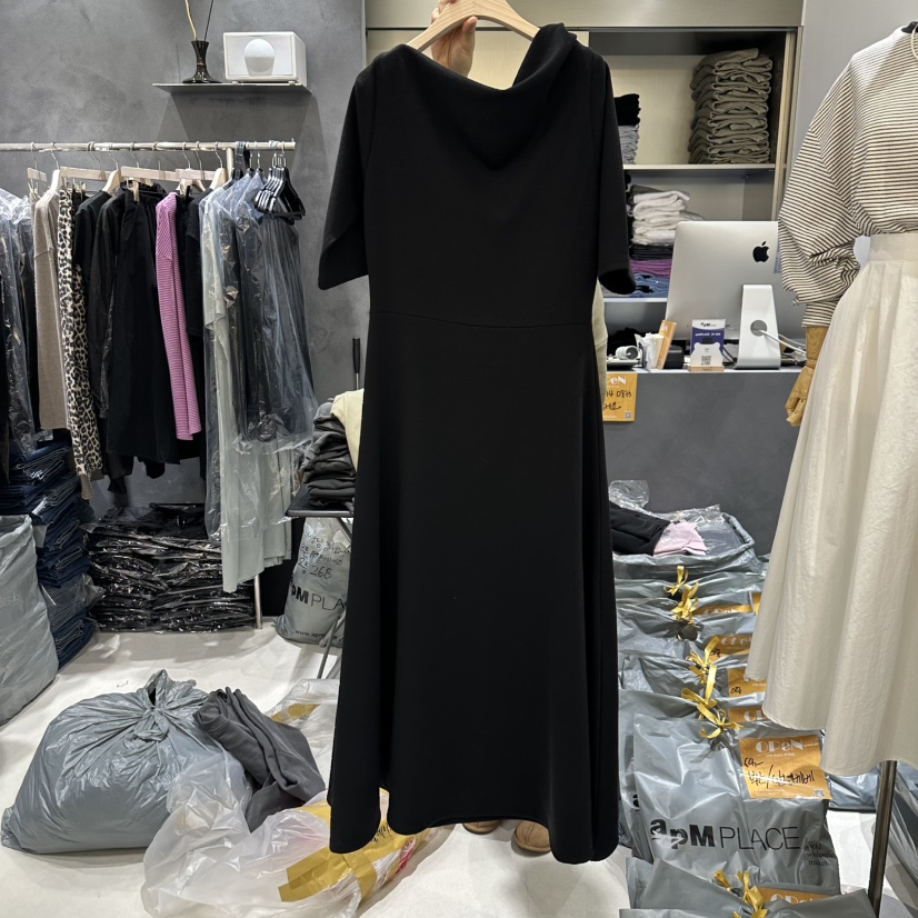 OPEN韓國㊣直郵東大門代購女裝新品25春夏職業熱賣推薦連衣裙OPEN連衣裙