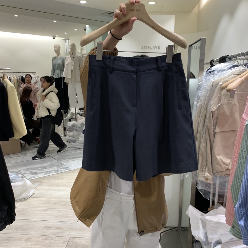 ADELINE韓國直郵㊣東大門實拍女裝新款人氣職業休閑25春夏短褲ADELINE短褲圖色3