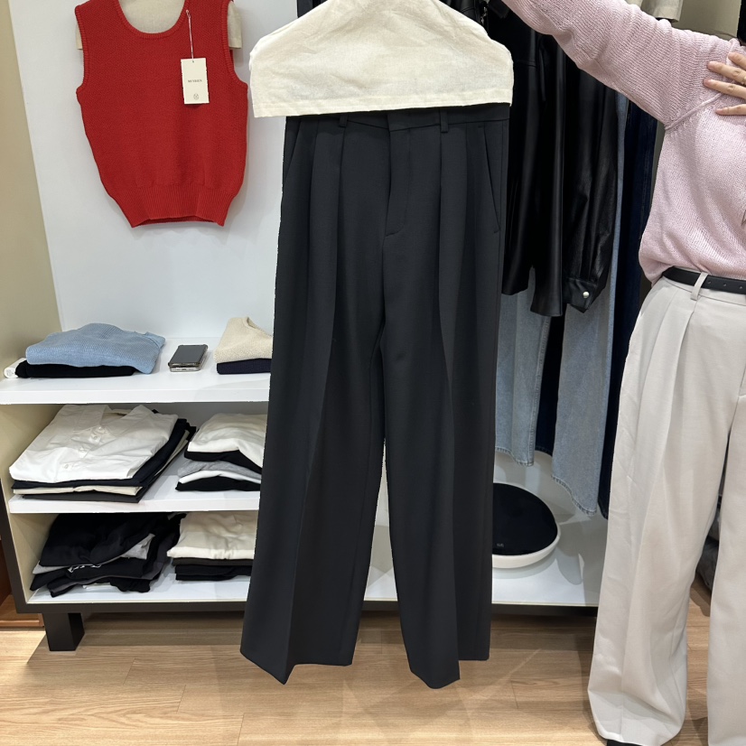 MUYBIEN韓國㊣直郵東大門代購女裝新品休閑時尚25春夏休閑褲MUYBIEN休閑褲圖色3