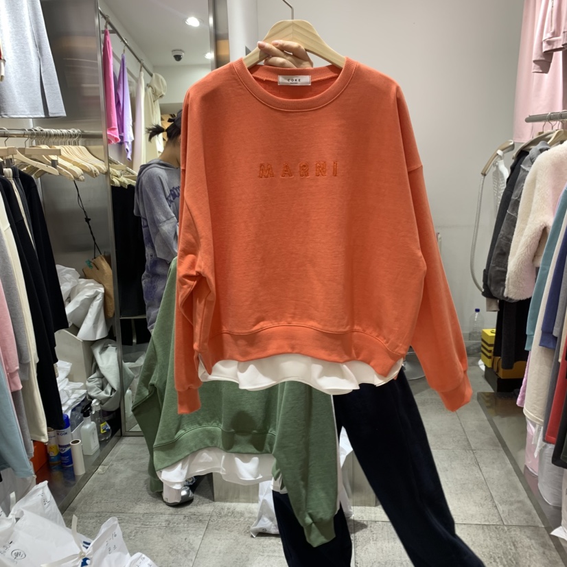 COKE CAKE直郵韓國代購㊣女裝新款推薦25春夏人氣職業衛衣CHAE衛衣圖色3