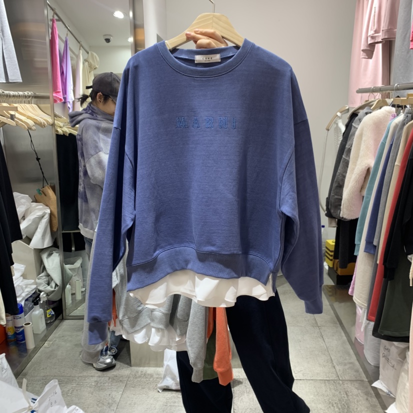 COKE CAKE直郵韓國代購㊣女裝新款推薦25春夏人氣職業衛衣CHAE衛衣圖色5