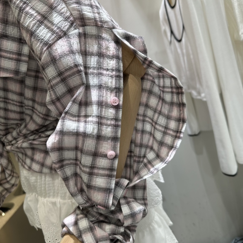 BEENS韓國直郵㊣女裝新品人氣時尚職業25春夏推薦襯衫蕾絲衫BEENS襯衫/蕾絲衫