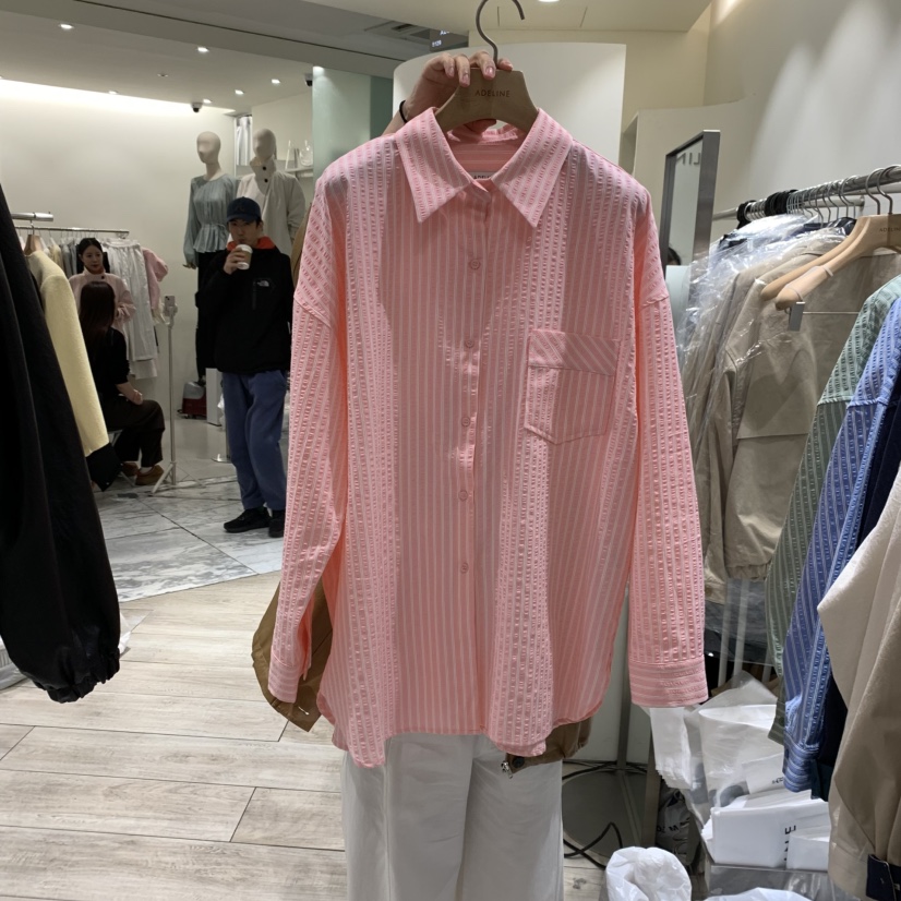 ADELINE韓國㊣直郵東大門代購女裝新款人氣熱賣推薦襯衫蕾絲衫ADELINE襯衫/蕾絲衫圖色3