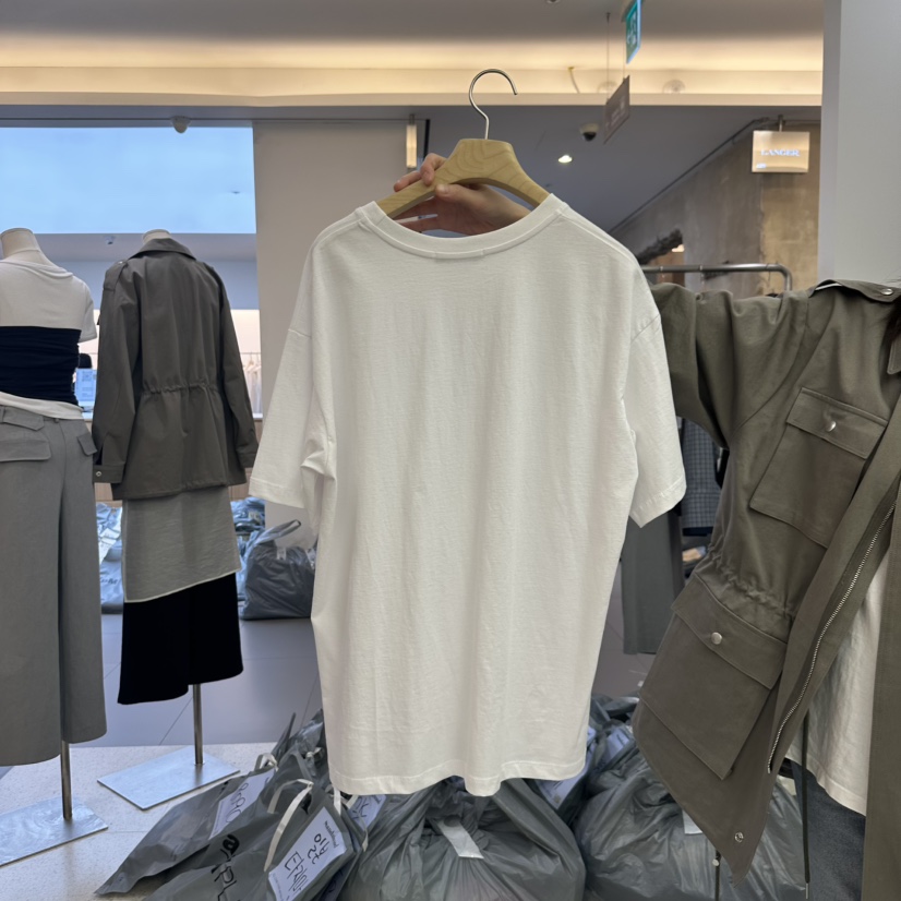 SANDALWOOD直郵韓國代購㊣女裝新品熱賣職業時尚人氣25春夏T恤SANDALWOODT恤