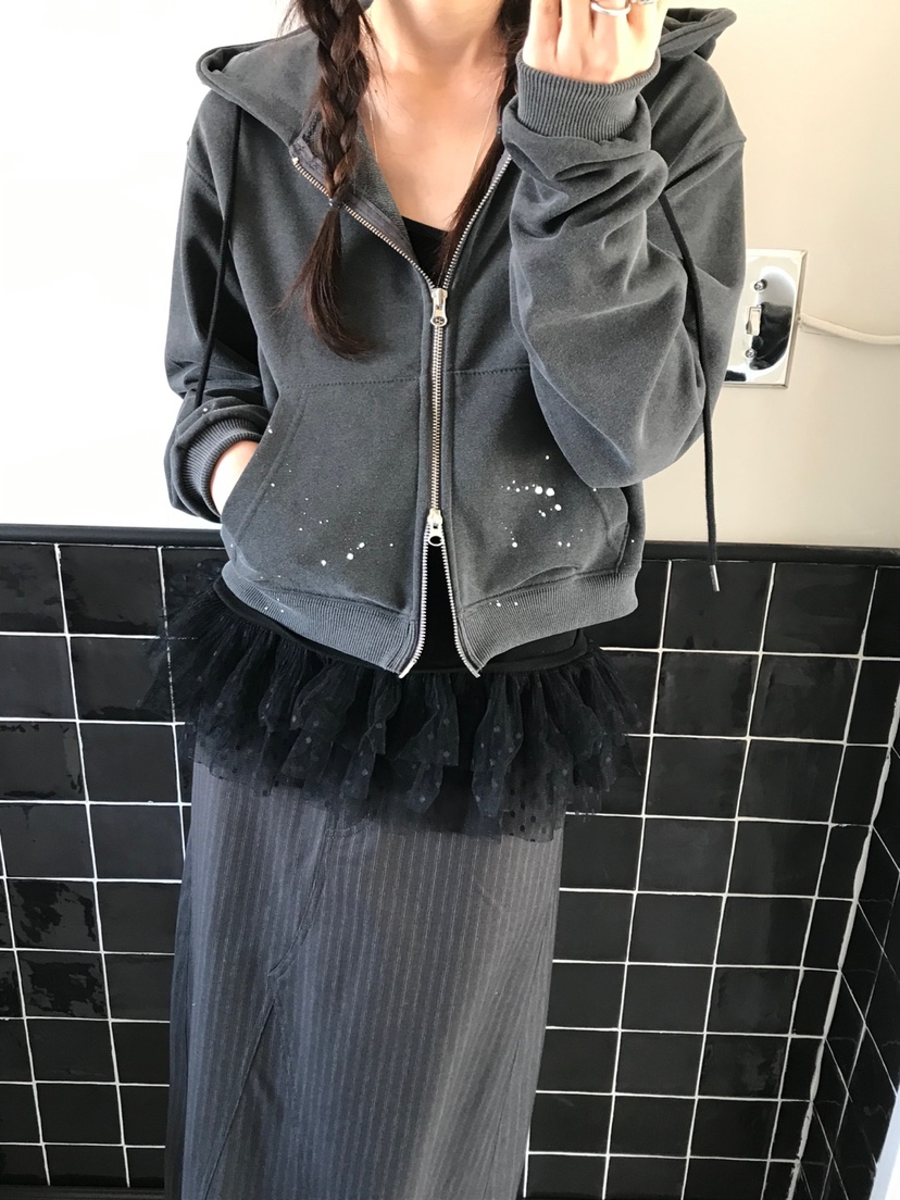 VAARA韓國直郵㊣女裝新品人氣職業推薦休閑25春夏熱賣夾克拉鏈VAARA夾克