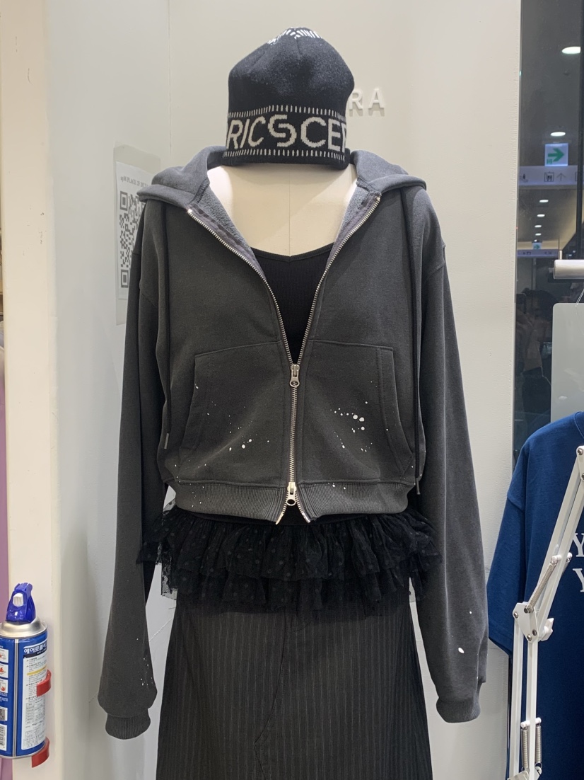 VAARA韓國直郵㊣女裝新品人氣職業推薦休閑25春夏熱賣夾克拉鏈VAARA夾克圖色3
