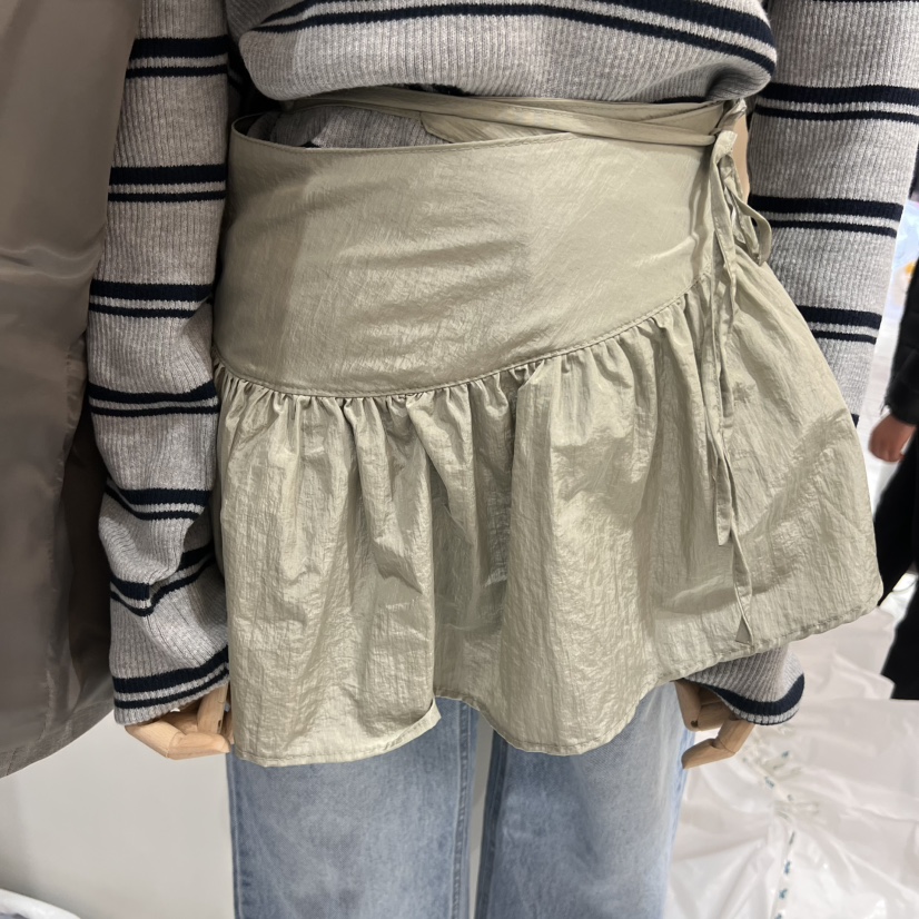 UNCOVER韓國直郵㊣東大門實拍女裝新品25春夏熱賣人氣職業短裙UNCOVER短裙圖色2