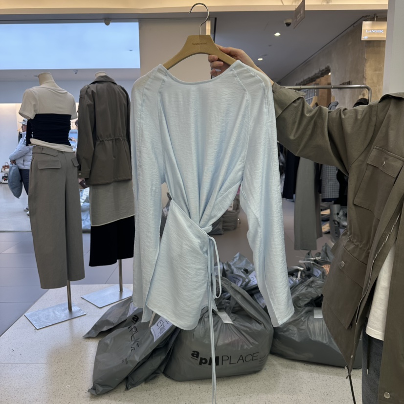 SANDALWOOD直郵韓國代購㊣女裝新品25春夏休閑推薦人氣套裝SANDALWOOD套裝圖色2