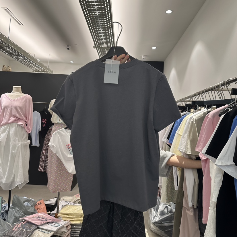 A.CES韓國㊣直郵東大門代購女裝新款時尚熱賣推薦休閑人氣T恤A.CEST恤