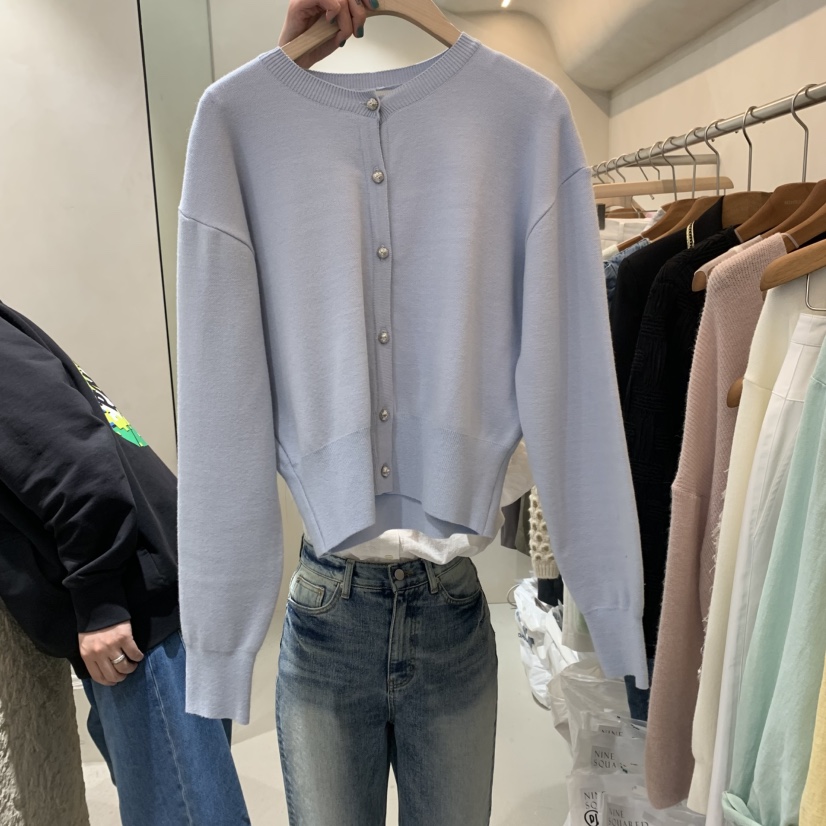 NINESQUARED直郵韓國代購㊣女裝新品職業熱賣人氣25春夏針織衫NINESQUARED針織衫圖色4