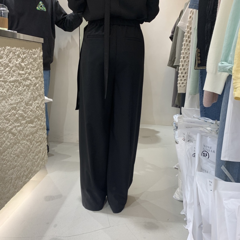 NINESQUARED韓國㊣直郵東大門代購女裝新品休閑25春夏休閑褲NINESQUARED休閑褲