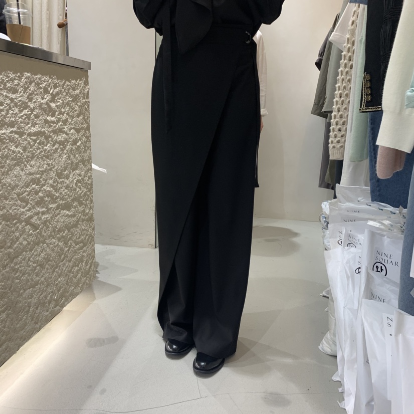 NINESQUARED韓國㊣直郵東大門代購女裝新品休閑25春夏休閑褲NINESQUARED休閑褲圖色2
