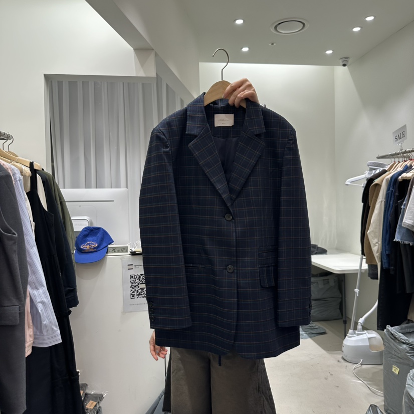 URBANE-P韓國直郵㊣女裝新品推薦25春夏人氣熱賣夾克蝴蝶結URBANE-P夾克圖色1