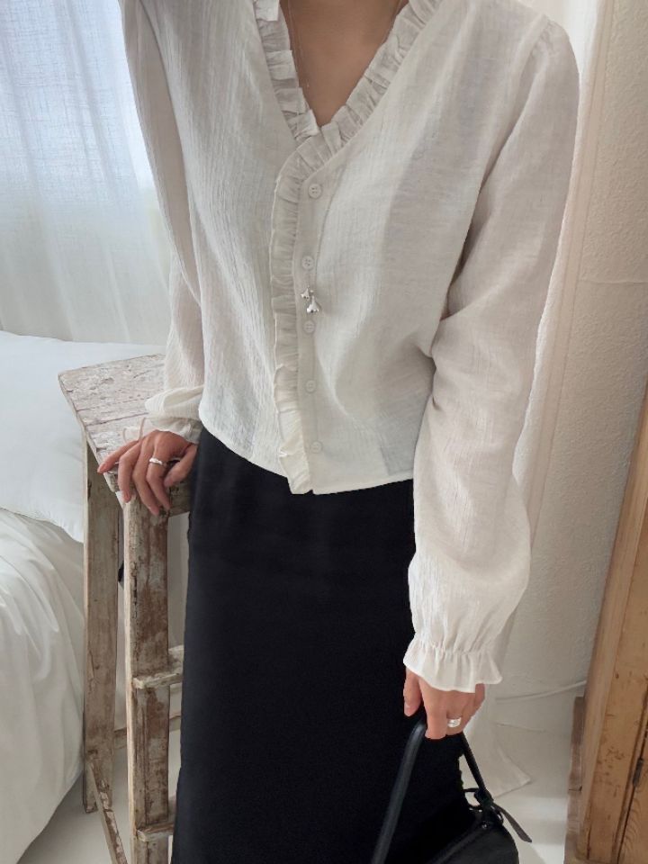 DOIT韓國代購女裝新品熱賣職業時尚真品人氣25春夏襯衫蕾絲衫DOIT襯衫/蕾絲衫