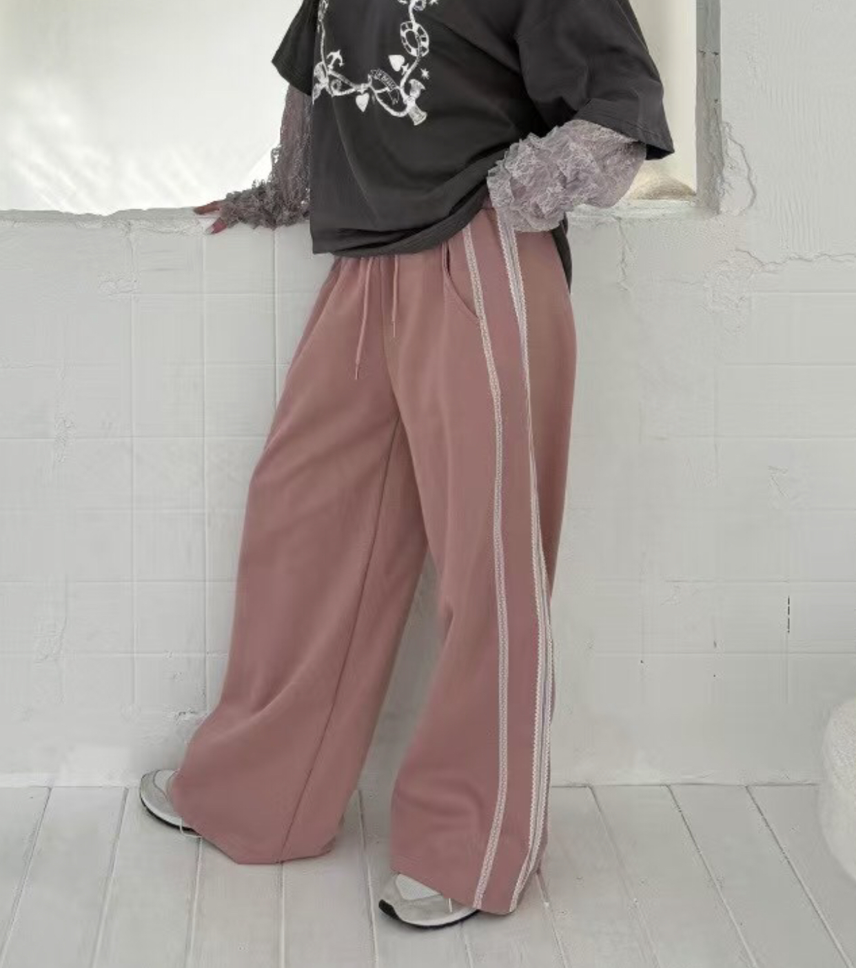 GISELE韓國代購女士新款推薦休閑25春夏人氣熱賣真品休閑褲GISELE休閑褲圖色2