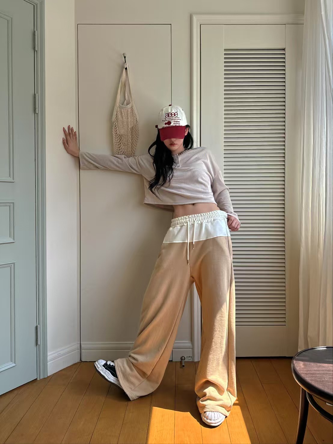 GISELE韓國直郵女裝新品休閑時尚25春夏職業真品推薦休閑褲GISELE休閑褲