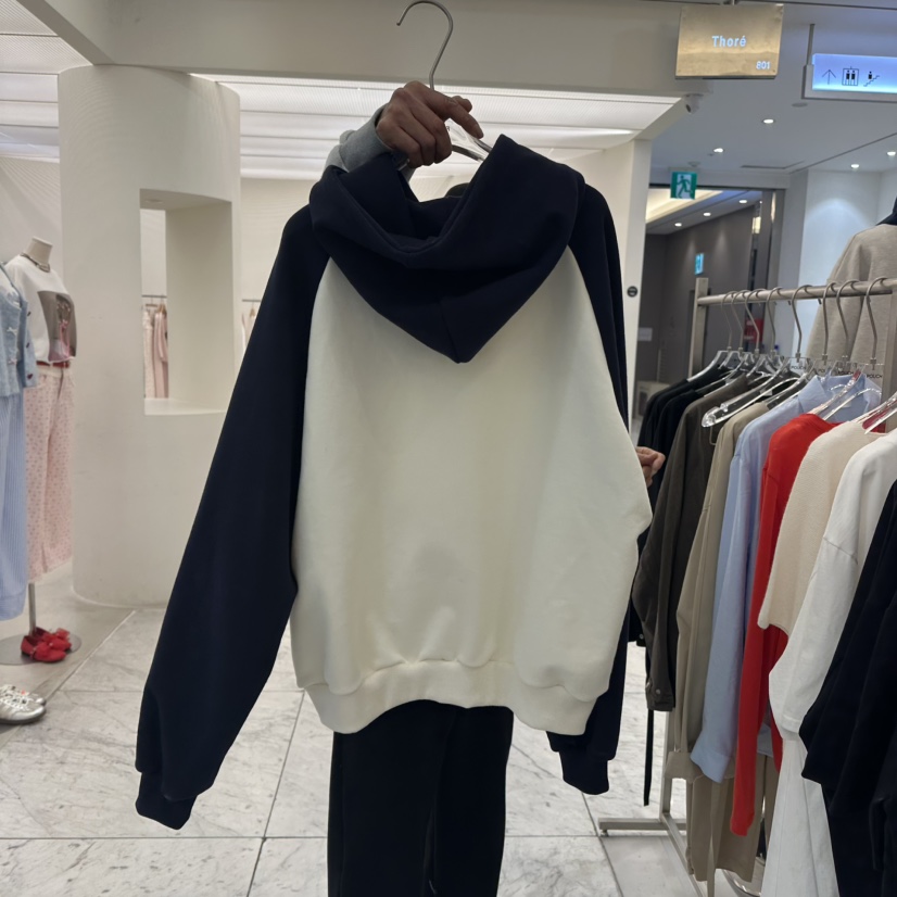 POUCH直郵韓國代購㊣女裝新品職業推薦人氣時尚休閑熱賣衛衣POUCH衛衣
