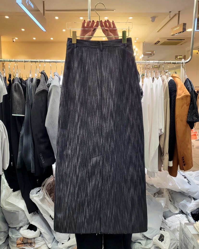 WORK SHOP韓國直郵女裝新品25春夏休閑職業人氣真品熱賣長裙Work_shop長裙