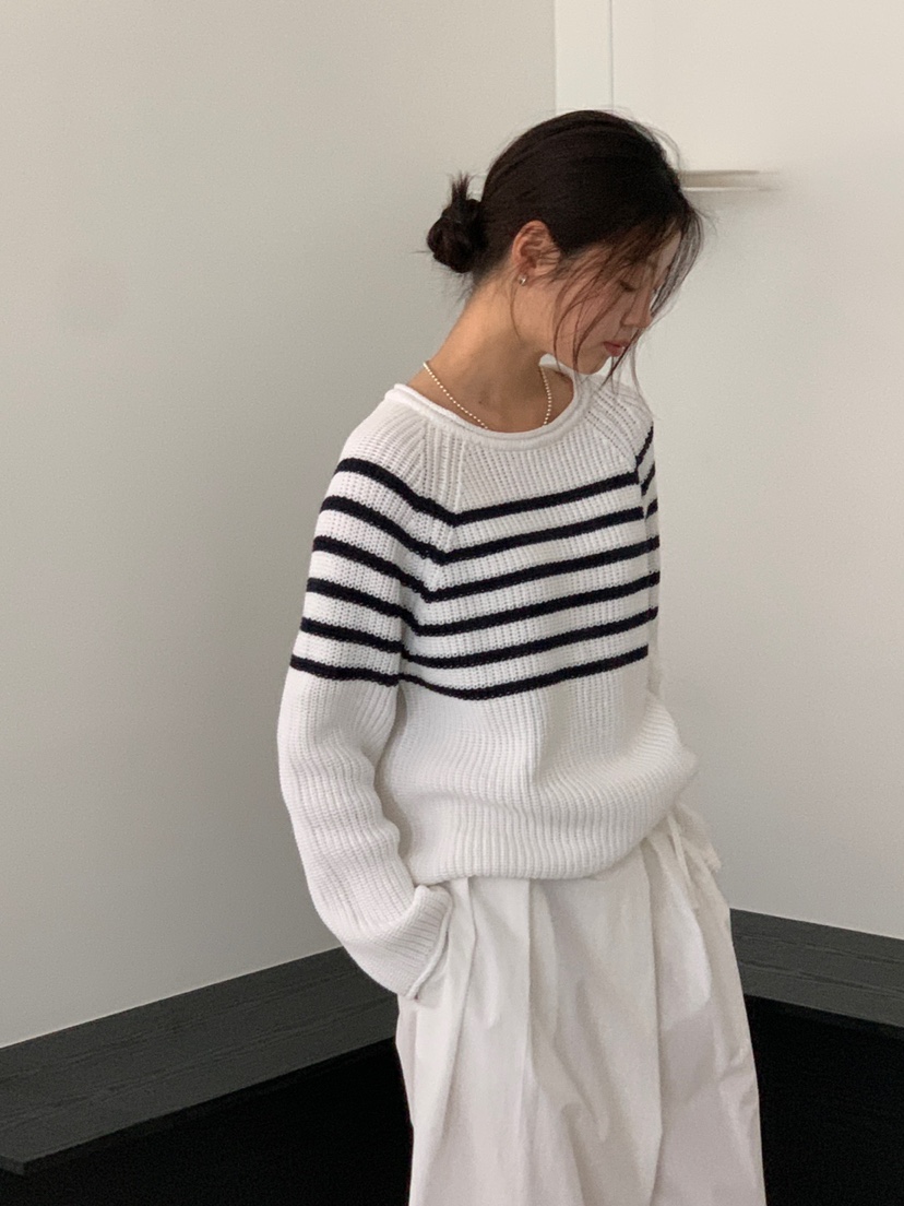 LONG PEAK韓國直郵女裝新品時尚職業25春夏人氣推薦針織衫LONG PEAK針織衫