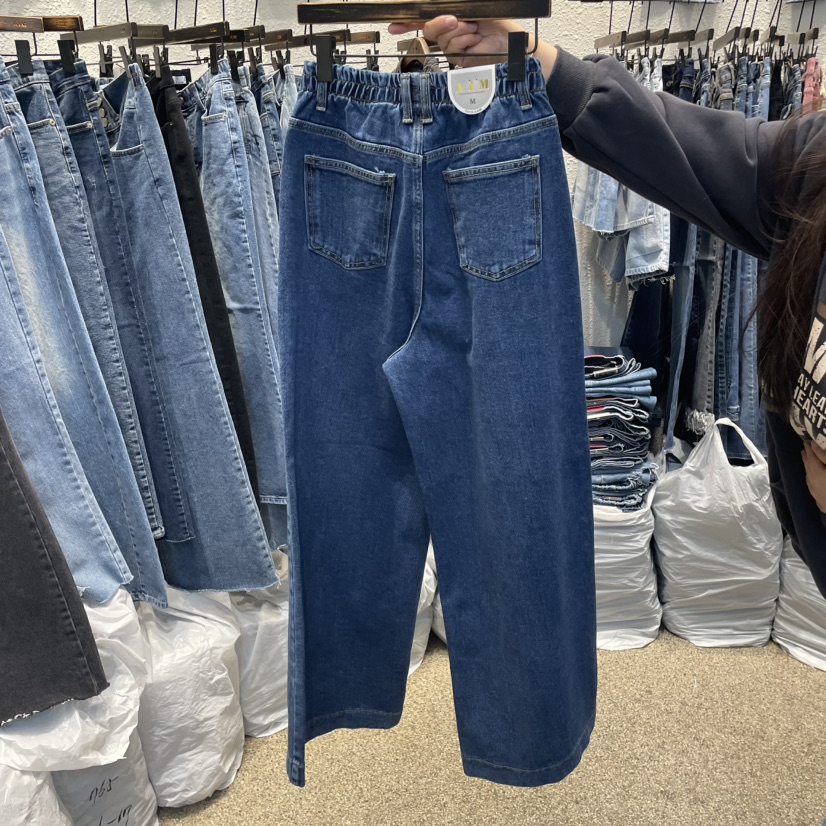 AIM直郵韓國代購㊣女裝新品推薦休閑熱賣人氣時尚25春夏牛仔褲AIM牛仔褲