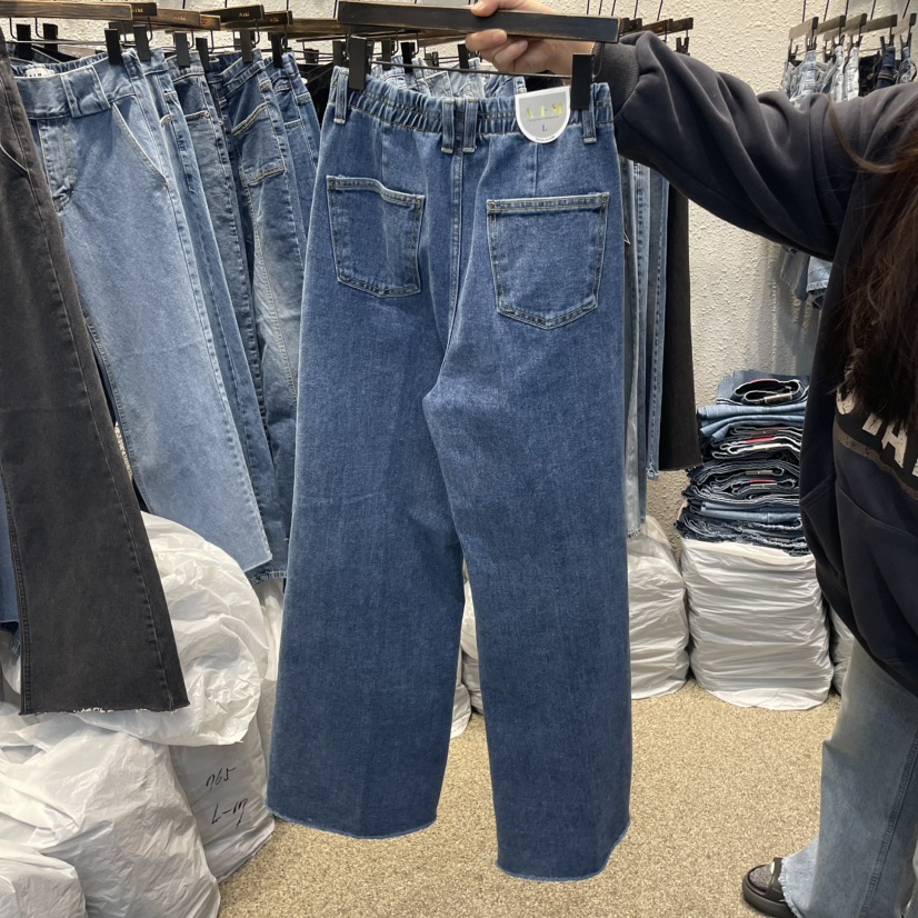 AIM韓國㊣直郵東大門代購女裝新品人氣熱賣時尚職業25春夏牛仔褲AIM牛仔褲
