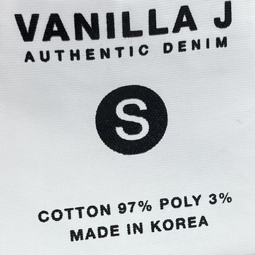VANILLA J韓國㊣直郵東大門代購女裝新品休閑25春夏牛仔褲VANILLA J牛仔褲