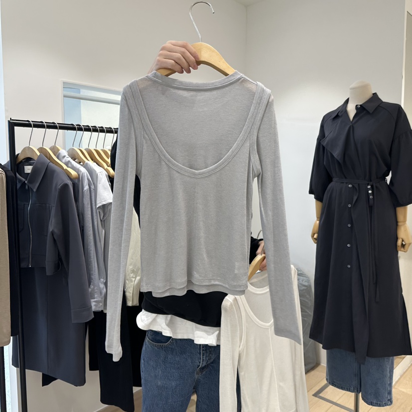OVU韓國直郵㊣東大門實拍女裝新品休閑熱賣推薦25春夏套裝兩件套OVU套裝