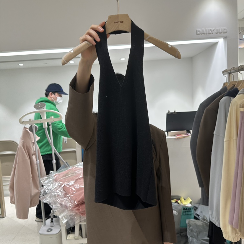 DAILYJUD韓國直郵㊣女裝新款時尚職業25春夏推薦熱賣吊帶背心DAILY JUD吊帶/背心圖色3