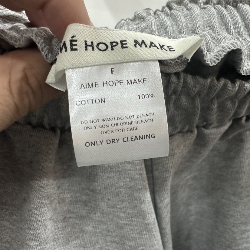 AIME HOPE MAKE直郵韓國代購㊣女裝新款職業25春夏時尚短褲AIME HOPE MAKE短褲