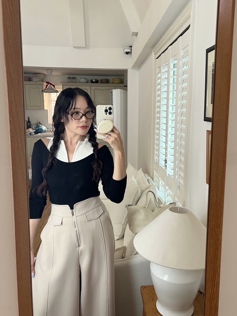 BOLD韓國直郵㊣東大門實拍女裝新品時尚推薦25春夏休閑休閑褲BOLD休閑褲