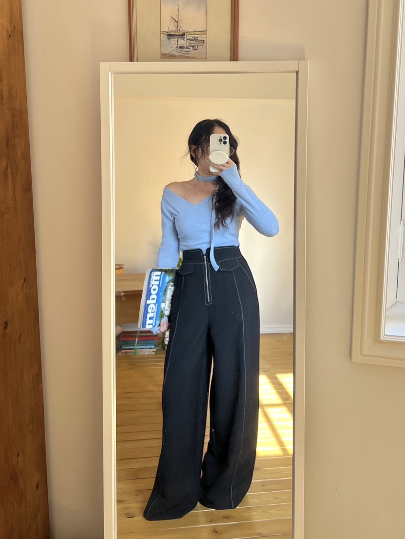 BOLD韓國直郵㊣東大門實拍女裝新品時尚推薦25春夏休閑休閑褲BOLD休閑褲