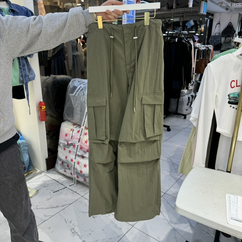 ENDOLPHIN韓國直郵㊣女裝新品25春夏職業熱賣人氣休閑褲綁帶ENDOLPHIN休閑褲圖色2