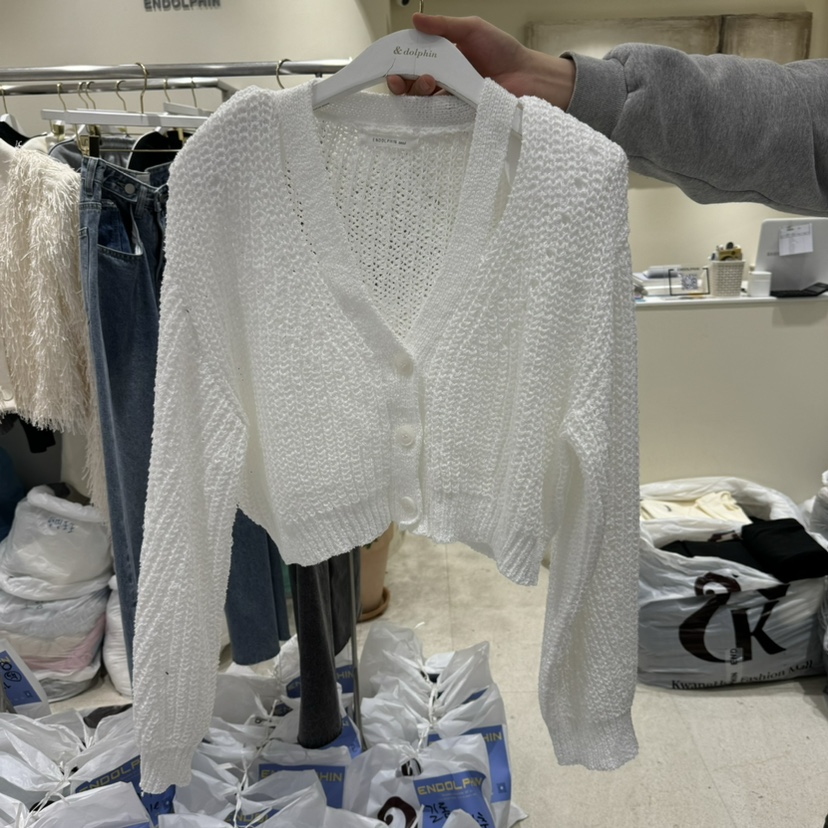 ENDOLPHIN韓國㊣直郵東大門代購女裝新品25春夏推薦時尚針織衫ENDOLPHIN針織衫