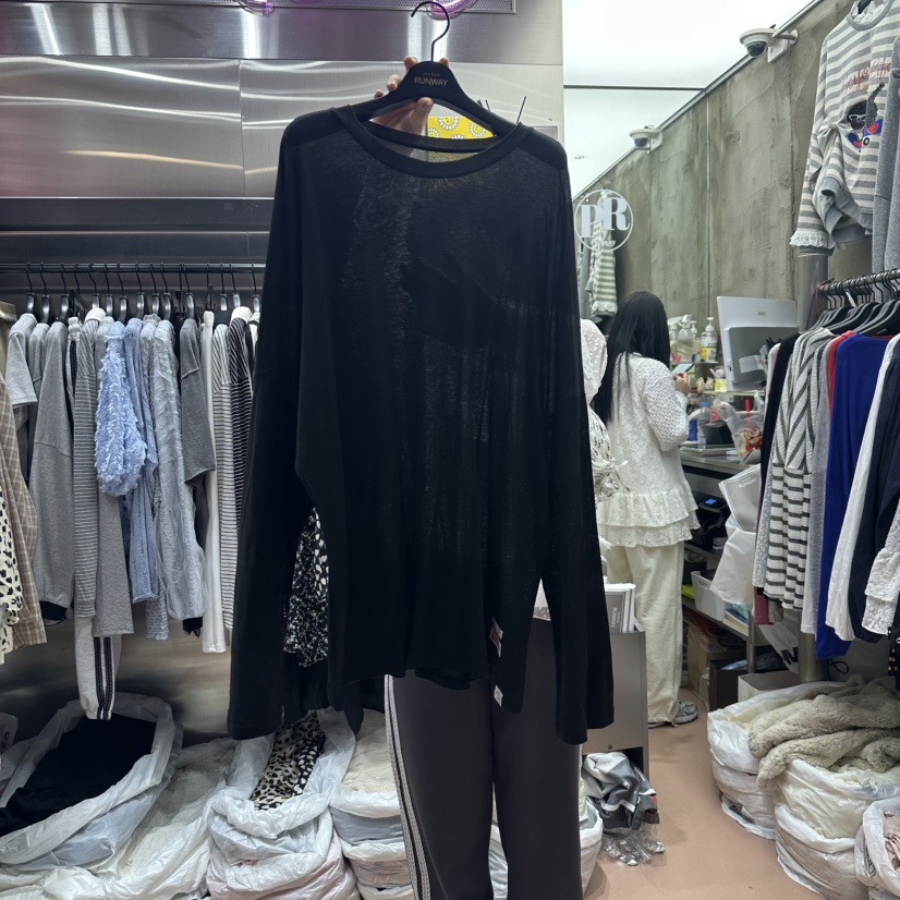 RUNWAY-런웨이韓國代購女士新款真品熱賣時尚休閑人氣長袖T恤RUNWAY長袖T恤圖色5