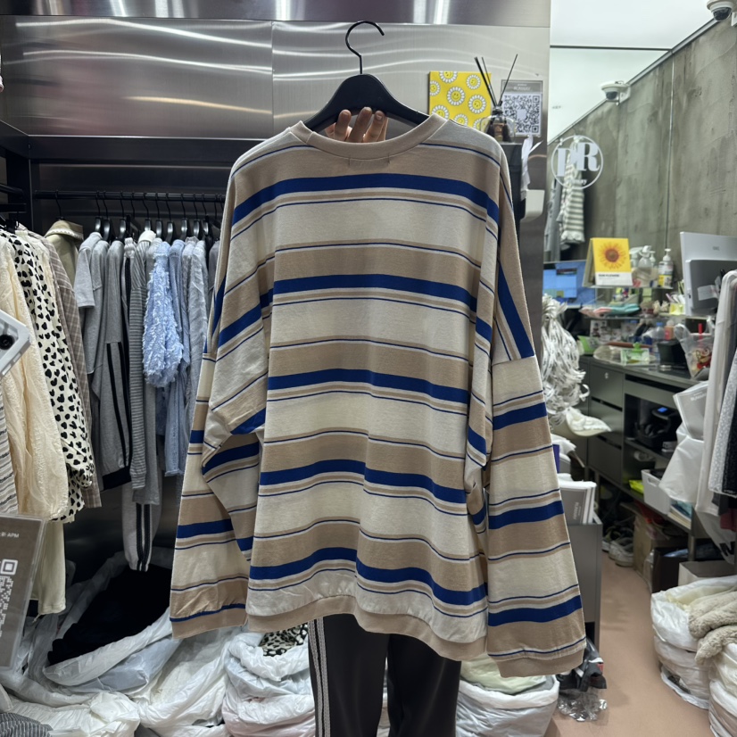 RUNWAY-런웨이東大門實拍女士新品職業人氣休閑真品長袖T恤RUNWAY長袖T恤