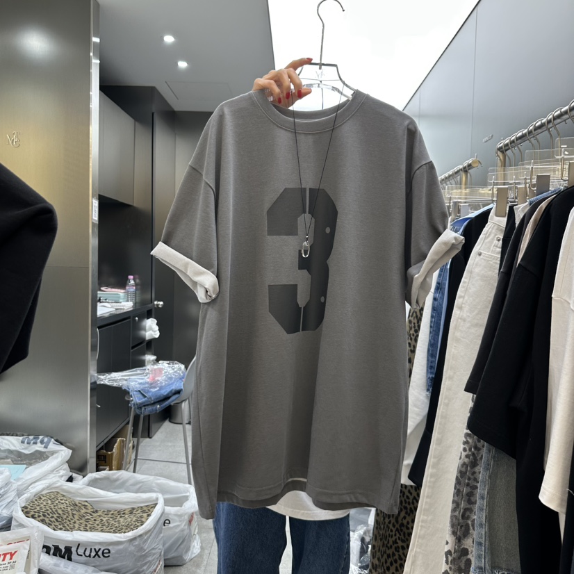 MADCITY東大門直郵女士新品時尚人氣職業休閑25春夏熱賣T恤MADCITYT恤圖色2