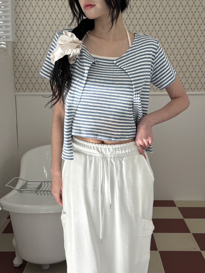 MARKE-P韓國直郵女士新品休閑時尚25春夏職業套裝套裝開衫MARKE-P套裝