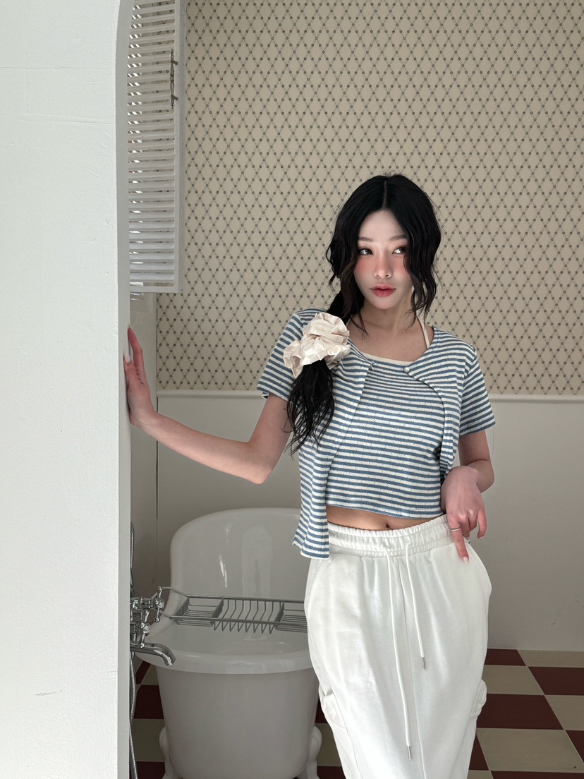 MARKE-P韓國直郵女士新品休閑時尚25春夏職業套裝套裝開衫MARKE-P套裝