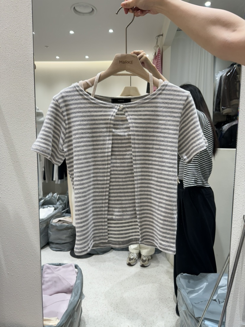 MARKE-P韓國直郵女士新品休閑時尚25春夏職業套裝套裝開衫MARKE-P套裝